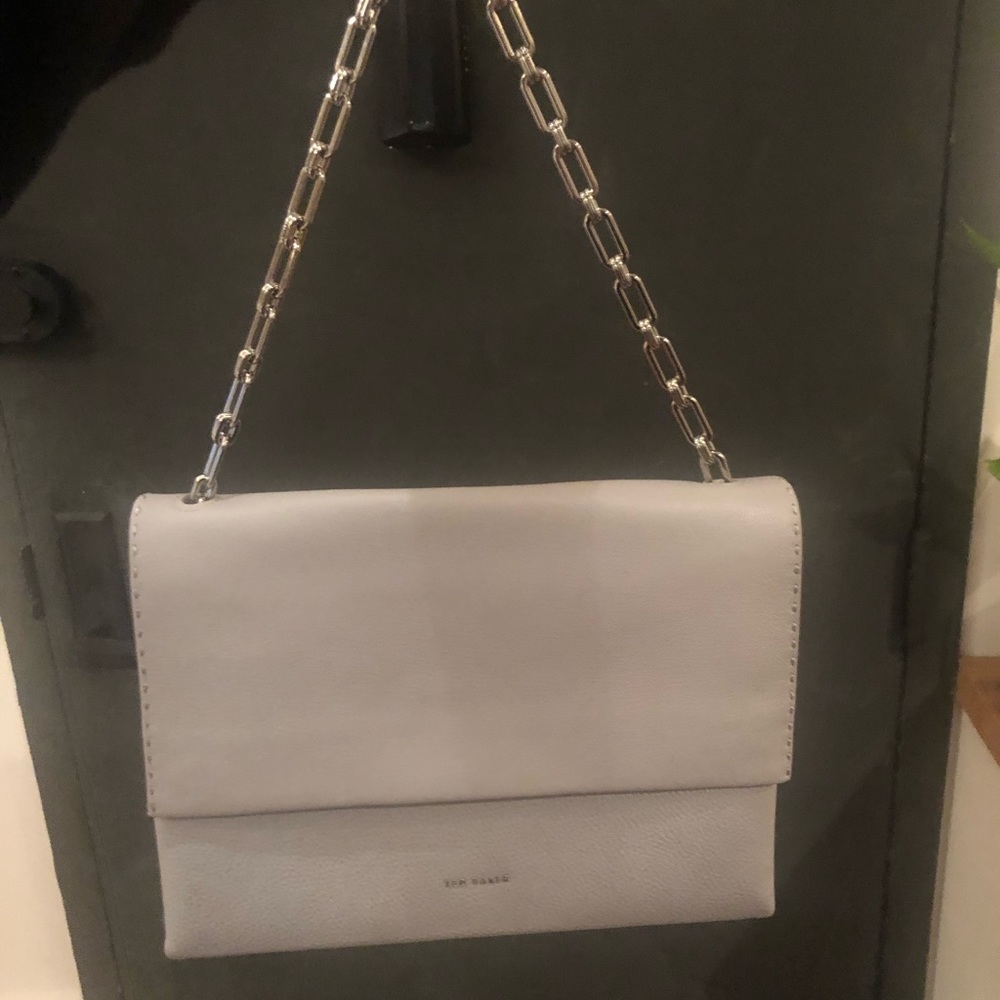 Ted Baker Leather Shoulder bag Dianna grey